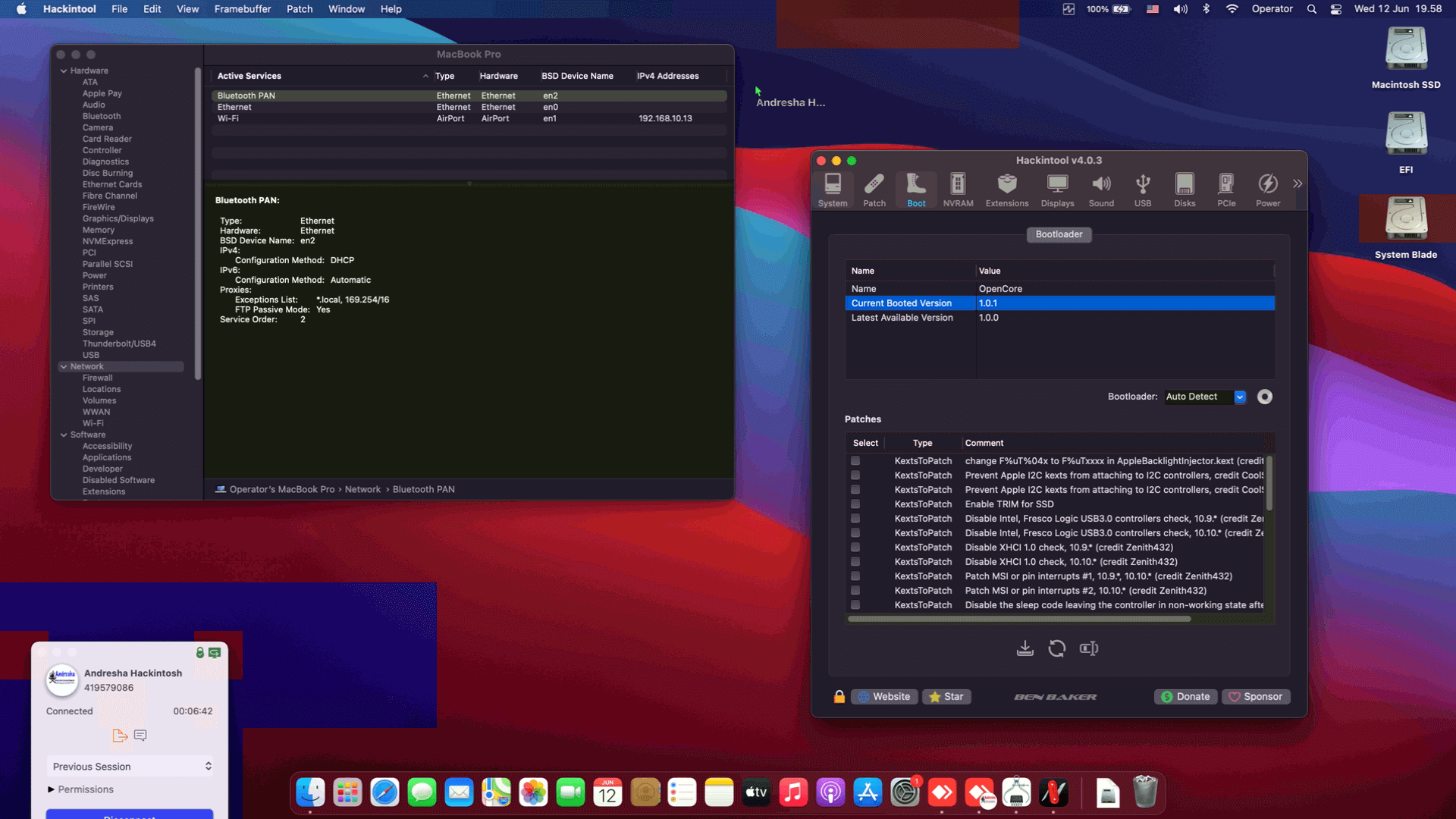 Razer Blade 15 RZ09 03287E72 4K [CometLake   Intel UHD 630 + I2C]   OpenCore 1